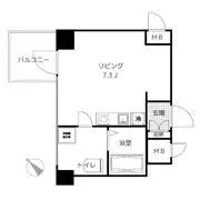 アーバンフラット井土ヶ谷 3E号室の間取図