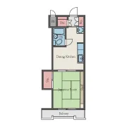 GS Heim Yamashita-cho No.519 Floor Plan