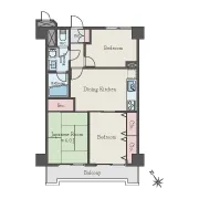 Lions Plaza Yamashita-Park 8F's Floor Plan