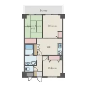 Maison de Soleil Yokohama No.103 Floor Plan