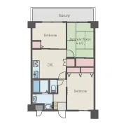 Maison de Soleil Yokohama No.302 Floor Plan