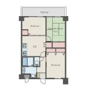 Maison de Soleil Yokohama No.507 Floor Plan